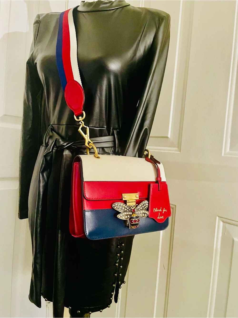 Gucci Queen Margaret Tri-Color Shoulder Bag